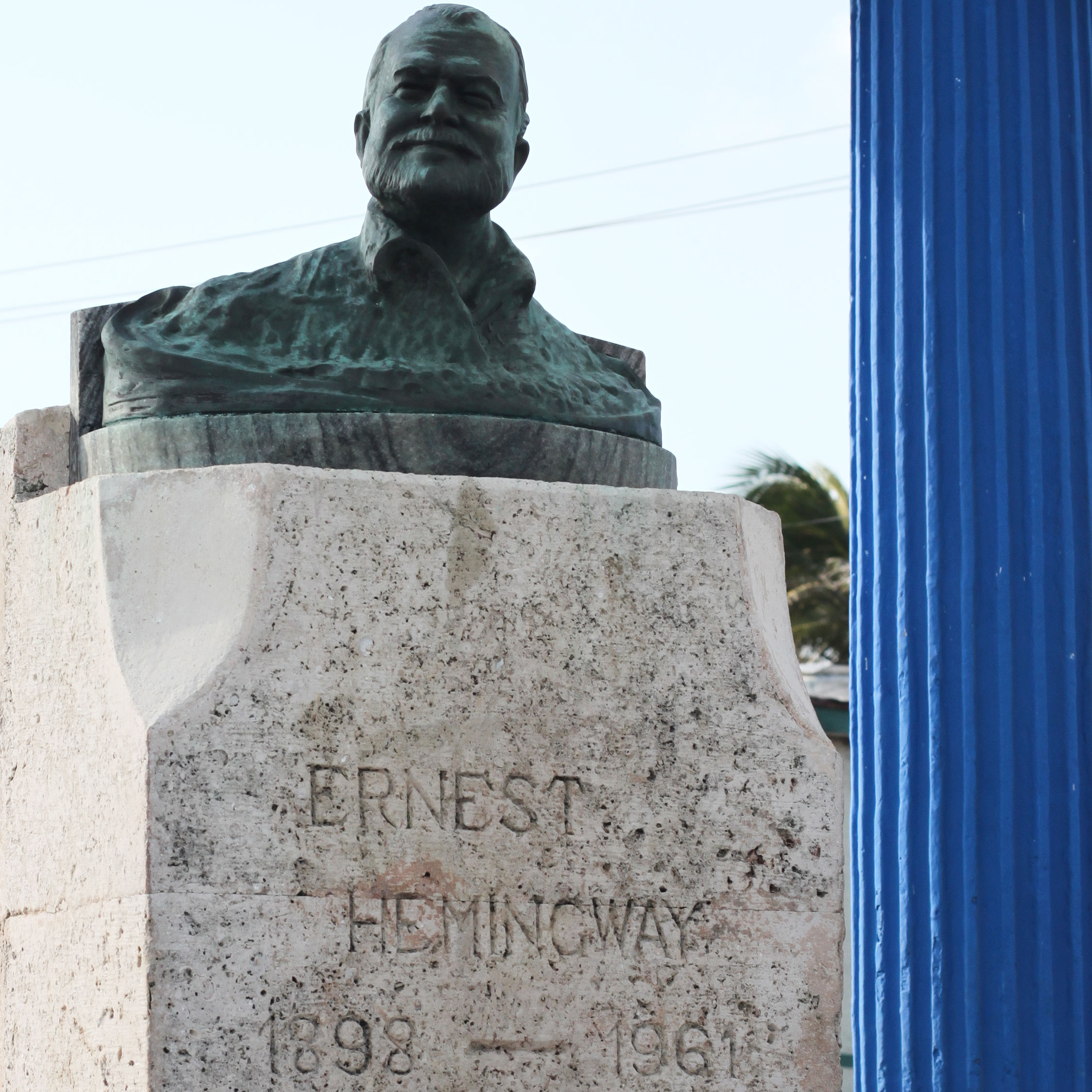 La stuatua di Hemingway a Cojimar